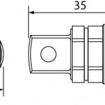 AGRICULTURAL MACHINE CLAW REPLACEMENT ADAPTERDrawings