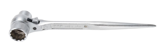 STRAIGHT COMPACT SHORT RATCHET WRENCH