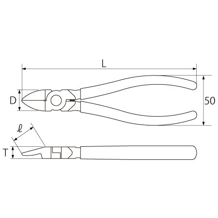 PLASTIC CUTTING PLIERSDrawings