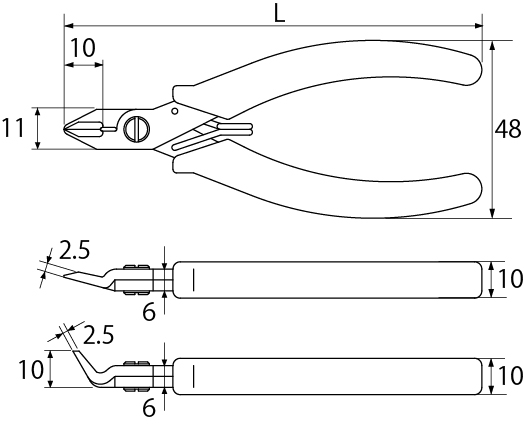 ELECTRO CUTTING PLIERSDrawings