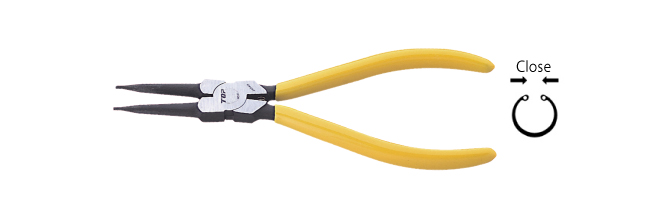 STRAIGHT SNAP RING PLIERS HOLE TYPE