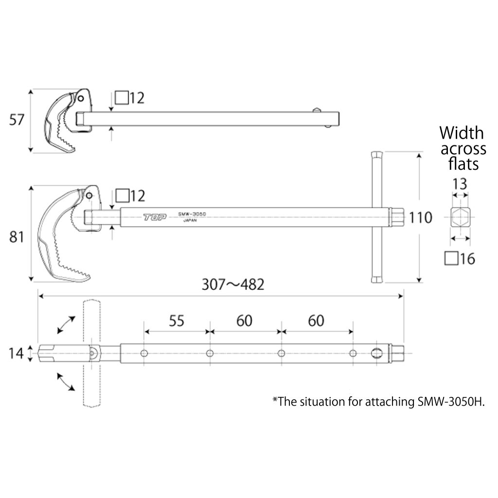 WASHSTAND SINK WRENCH SETDrawings