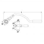 BOW SHAPED WATER DISTRIBUTION PIPE WRENCHDrawings