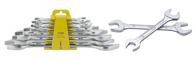 7 OPEN-END SPANNERS SET