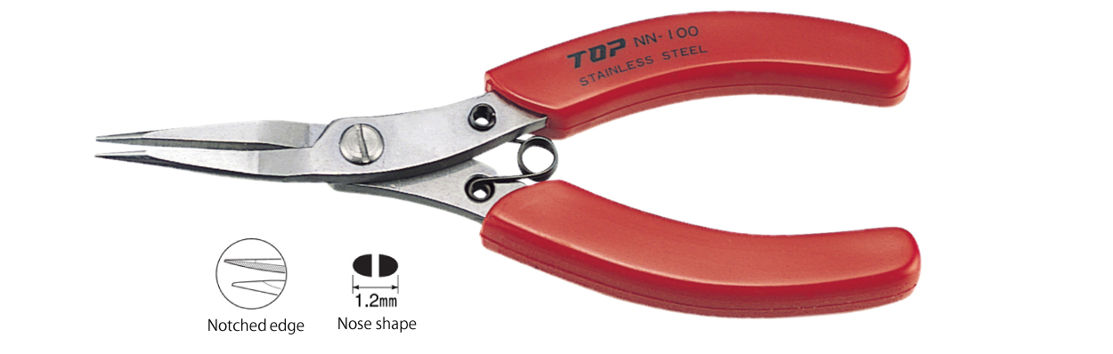 ノボル　『極美品』 ナンバーナイン DROP STITCHES NEEDLE NOSE PLIERS - TOP KOGYO