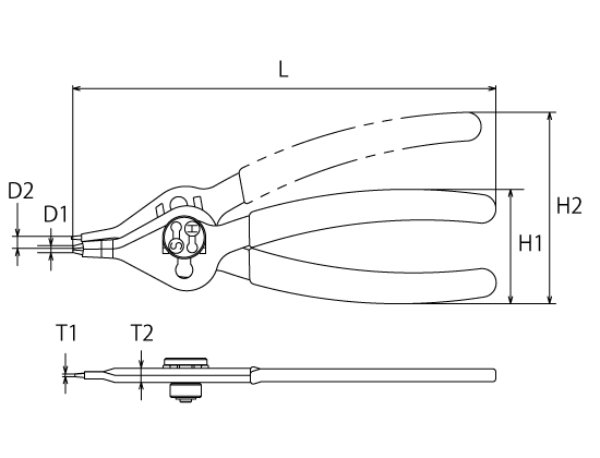 HANDY CONVERTIBLE PLIERSDrawings