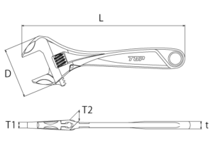 WORK WIDE WRENCHDrawings