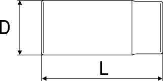 絶縁ディープソケットの図面