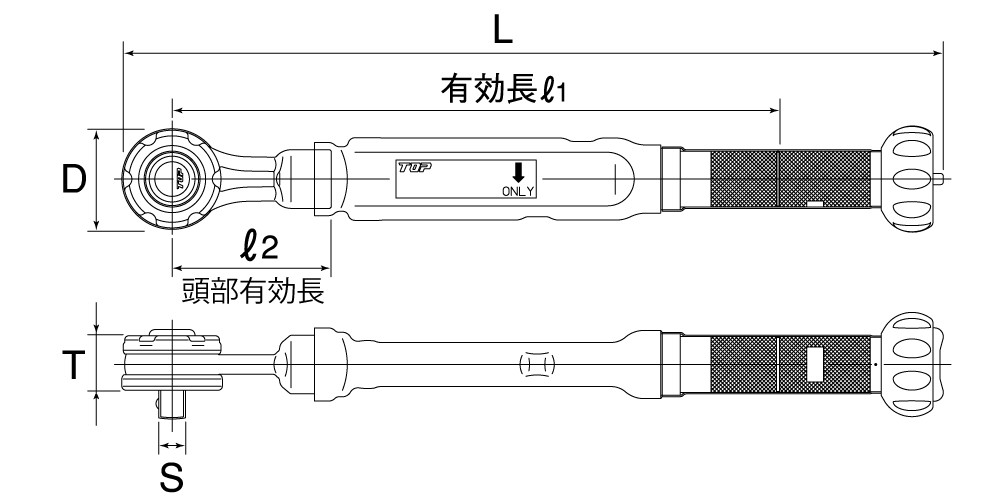 絶縁ラチェット形トルクレンチ | トップ工業株式会社