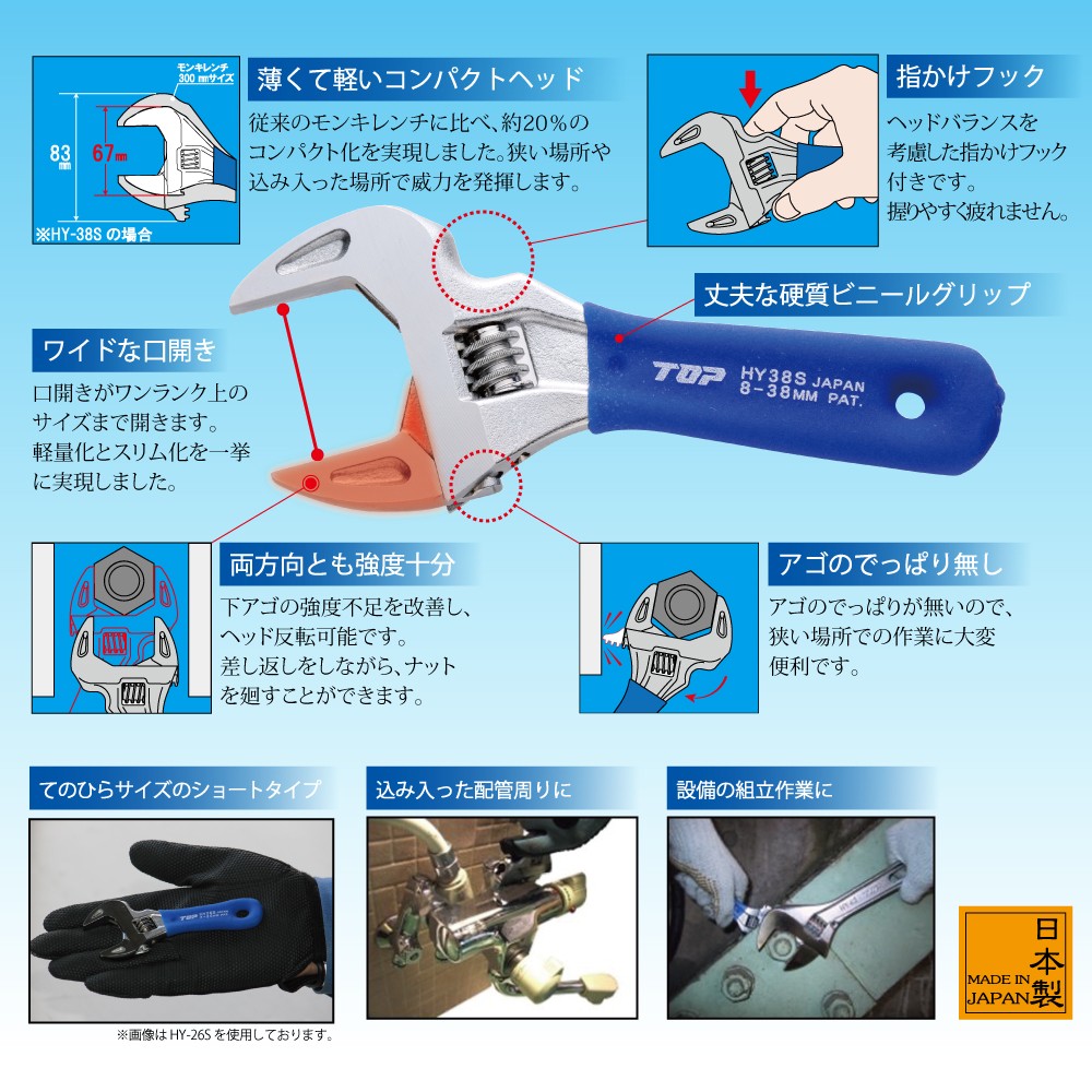 ショートエコワイド | トップ工業株式会社