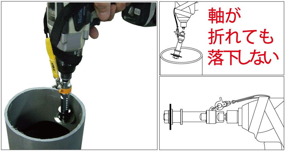 流行 トップ工業 TOP 塩ビ管内径カッター用落下防止アダプター TNCR