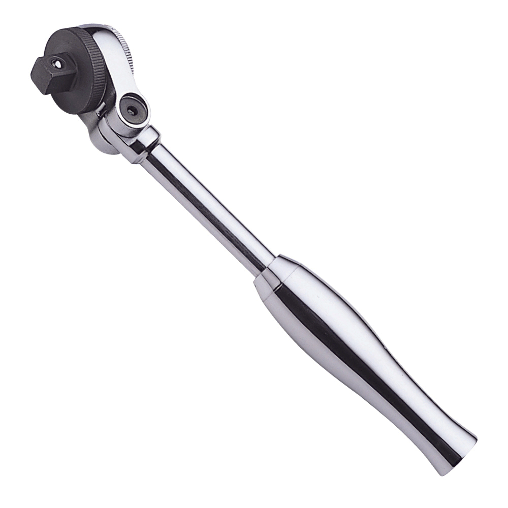 首振り伸縮ラチェットハンドル