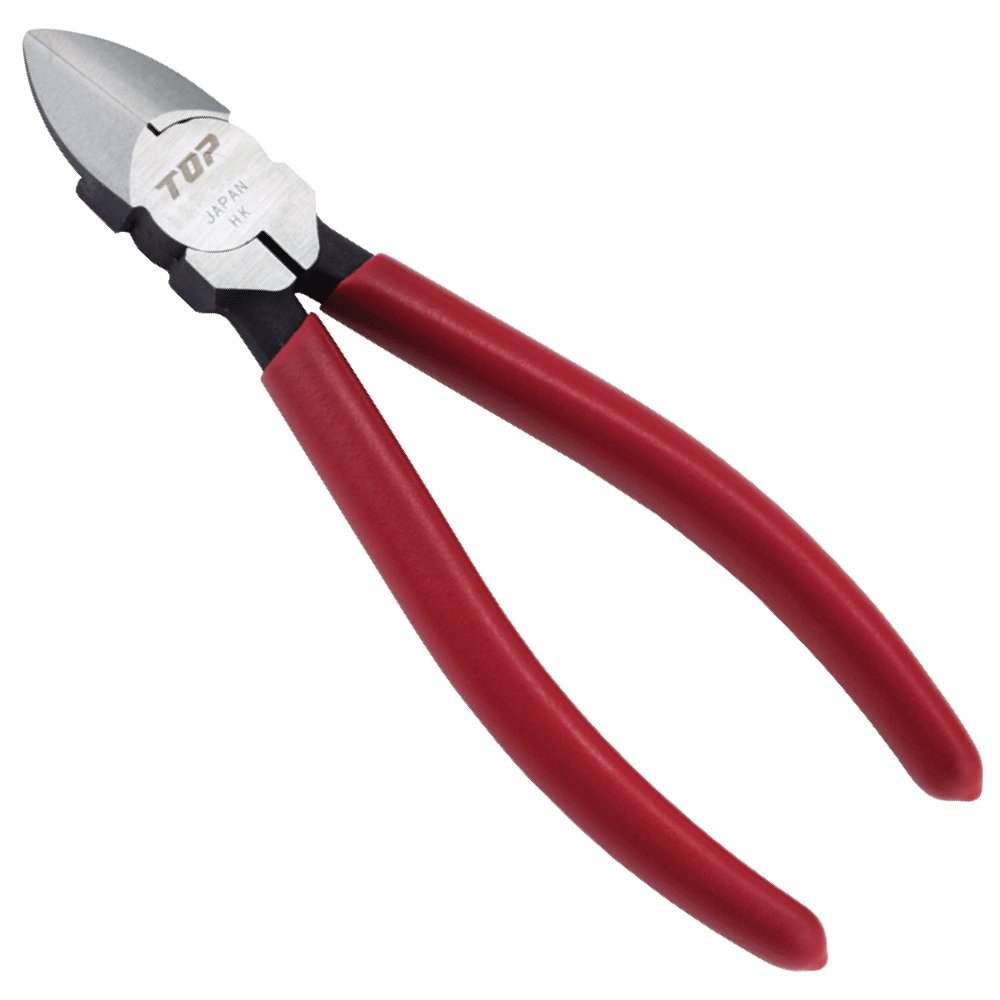 プラスチックニッパ（バネ付）（ラウンド刃）