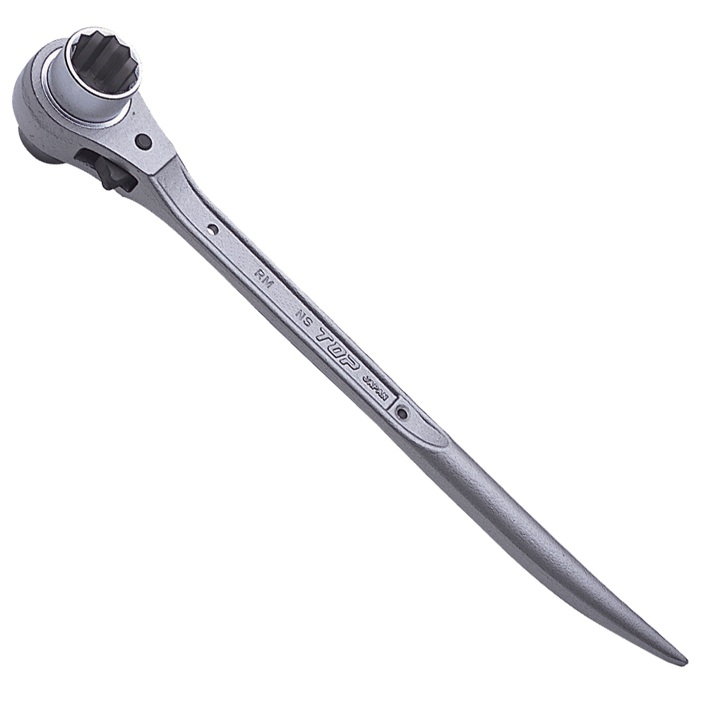 シノ曲がりラチェットレンチ